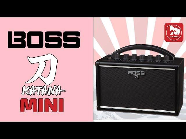 Лучший маленький гитарный комбик BOSS KATANA MINI