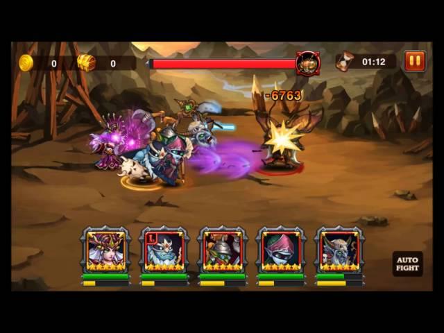 Heroes Charge: Lord of Caves difficulty 9