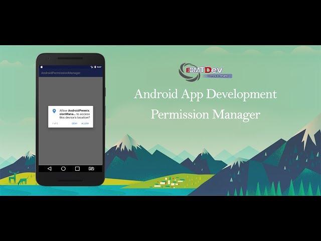 Android Development Tutorial - Easy request Runtime Permission with Permission Manager