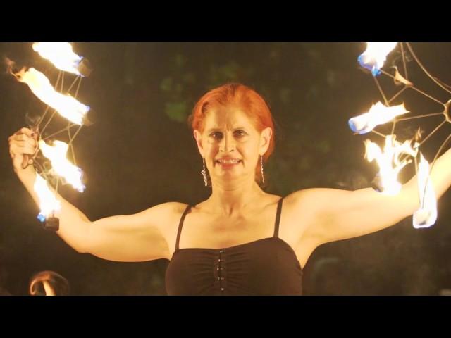 Exotic Dancer Set On FIre/Exotic Fire Dance Jakarta