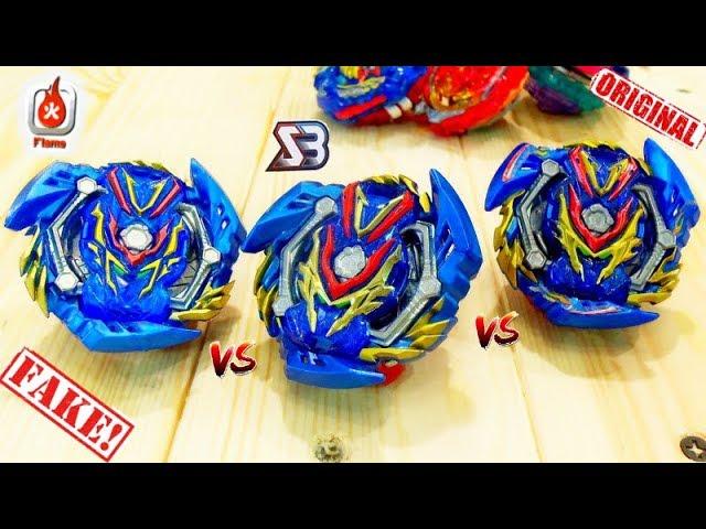 SB FAKE SLASH VALKYRIE Beyblade Burst Gatinko GT B-134 Unboxing, Battle