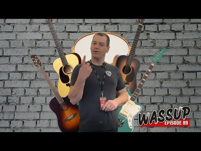 A New Beauty of a Snare & Some Sweet New Guitars! | Wassup at Firehouse Guitars Ep. 89