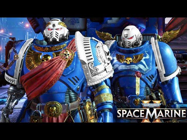 FOR ULTRAMAR! 3 Ultramarines vs 1200+ Tyranids MEGA BATTLE! - Warhammer 40k: Space Marine 2