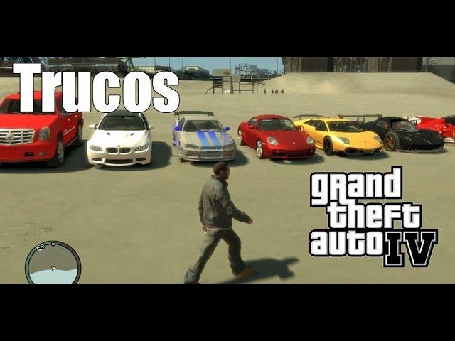 TODOS LOS TRUCOS DE GTA IV (PC x Xbox x PlayStation)