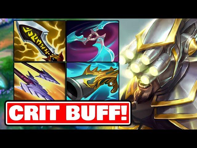 CRIT BUILD is BACK with NEW Master Yi Jungle BUFFS!