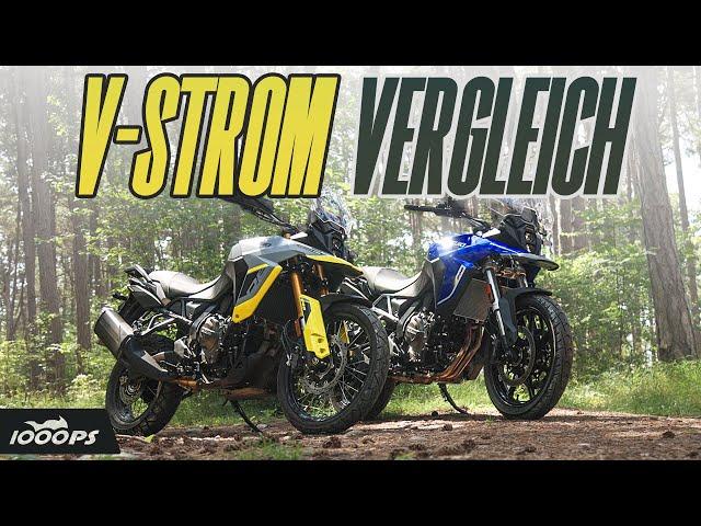 Klare Sache, oder etwa nicht? Suzuki V-Strom 800 vs. V-Strom 800 DE im Vergleichs-Test