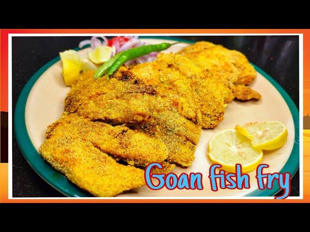 fish fry Recipe | chonak fish fry |Goan fish fry Recipe