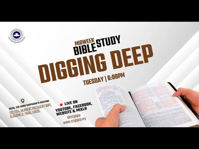 Digging Deep Service | Tue September 24, 2024 | Ministering; Pastor Doyin Jibodu