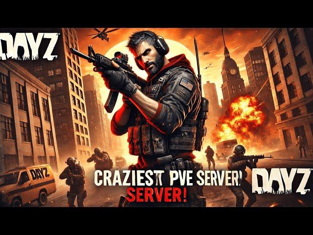 CRAZIEST DayZ PVE SERVER [Titanium Z - Cherno]