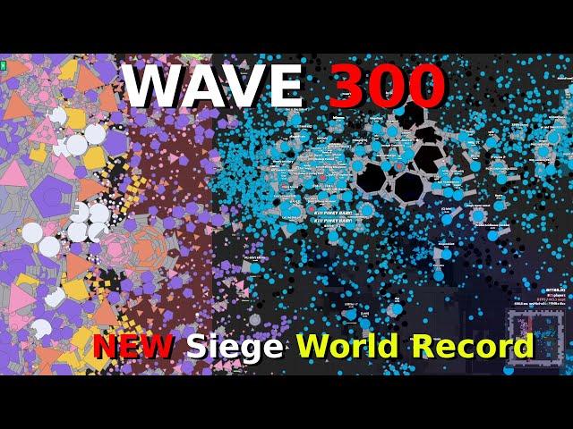 1K+ BOSSES vs players. New arrasio siege world record