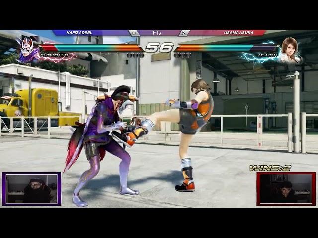 Usama (Asuka) VS Hafiz Adeel (kuni) | FT-5 | Tekken 7