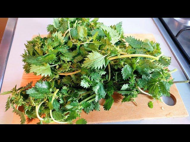 Neighbors from Turkey taught me how to cook nettles this way VERY DELICIOUS and USEFUL! Turkish food