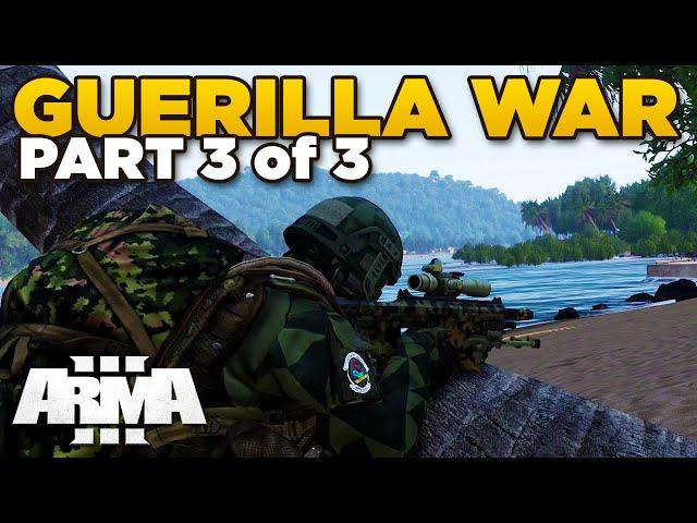 GUERILLA WAR (3/3) | ARMA 3 Apex - TANOA