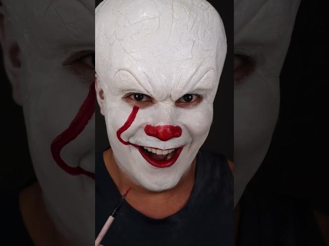 Transforming to Pennywise! #HalloweenNeverEnds series #1  who should we do next?