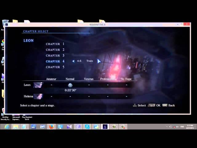 How to fix Resident evil 6 chapter 4?