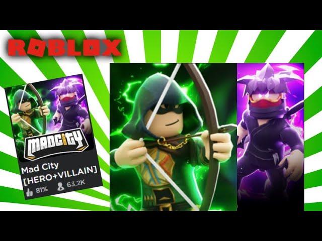 Mad City Hero and Villain Update (Roblox)