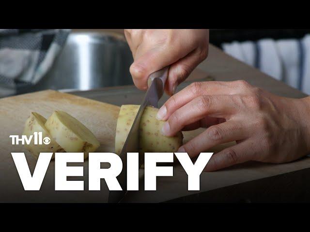 Verify: Putting a slice of raw potato in your sock won't help cold symptoms