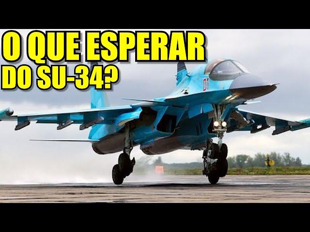 O QUE PODEMOS ESPERAR do SUKHOI SU-34? PERFORMANCE? ARMAS? SENSORES? - War Thunder