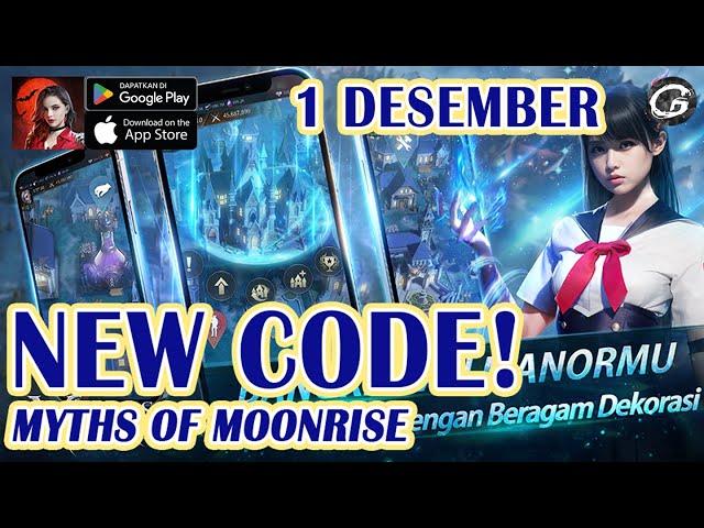 NEW CODE Myths of Moonrise Giftcode & Redeem Code 1 Desember 2024  - Mobile Game (Android/IOS)