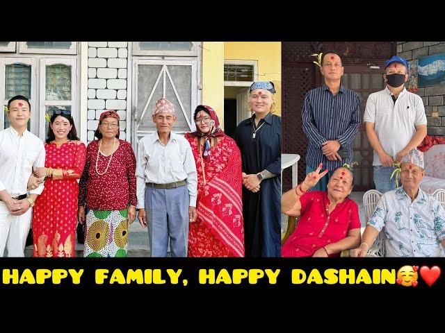 DASHAIN WITH OUR FAMILY || SABAIKO FAMILY EKDAM KHUSI  || @asvlogs3