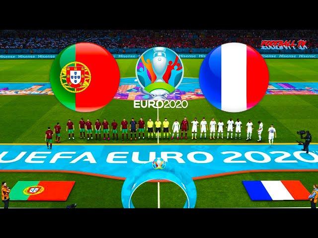 PORTUGAL vs FRANCE - UEFA EURO 2020 - PES 2021 Match - Gameplay PC