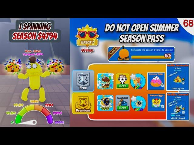 Do Not Open Summer 7 Pass - Race clicker Roblox #68