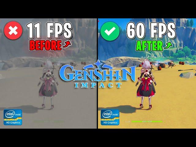 Genshin Impact v4.4 - BEST SETTINGS for MAX FPS 2024 | Fix FPS Drops, Lags & Stutters!