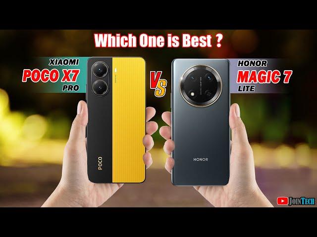  Duel High Tech!! Poco X7 Pro Vs Honor Magic 7 Lite Off in a Smartphone Showdown!