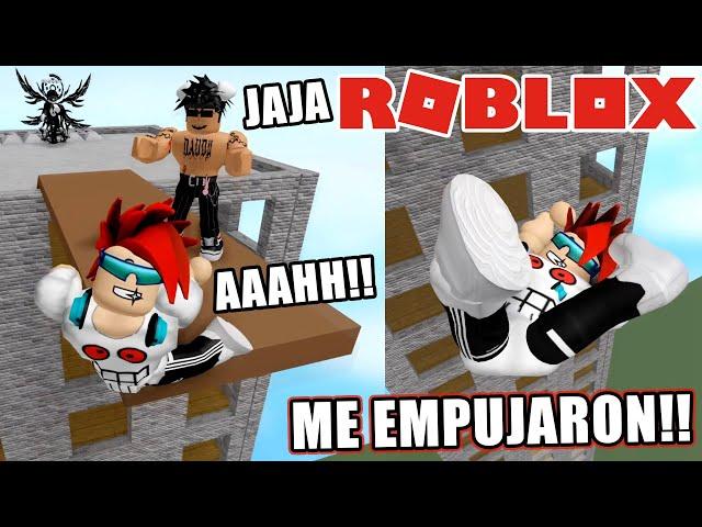 Jugador Malvado Me Empujo | Roblox Ragdoll Engine Ciudad Rompe Huesos | Juegos Roblox en Español