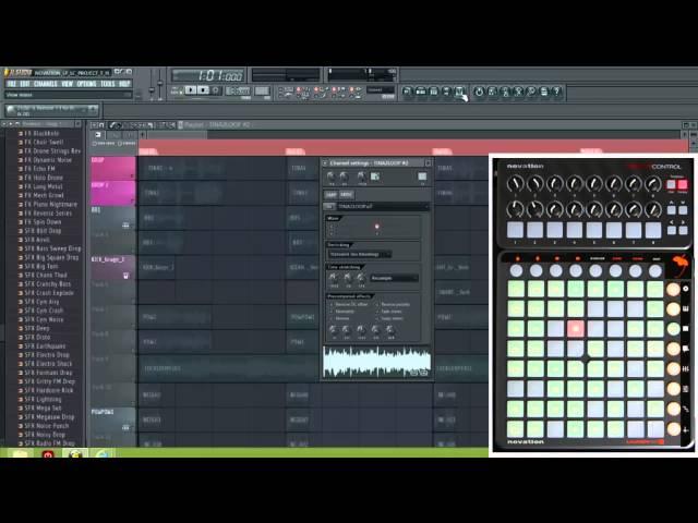 Novation // Launchpad & Launch Control FL Studio tutorial