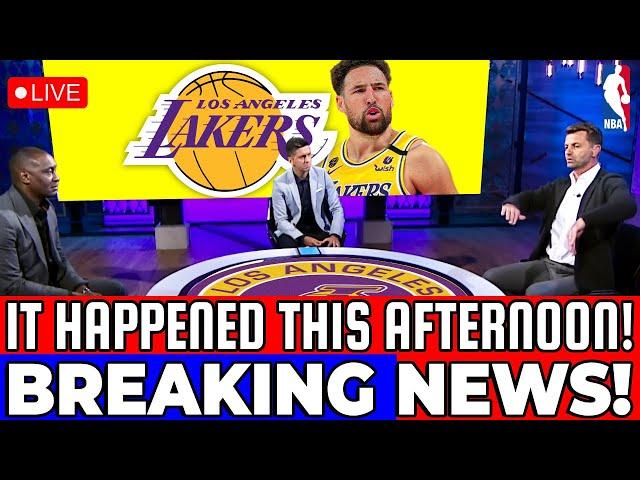 HOT NEWS! INVOLVING KLAY THOMPSON! ENTIRE NBA CONFIRMS! LOS ANGELES LAKERS NEWS