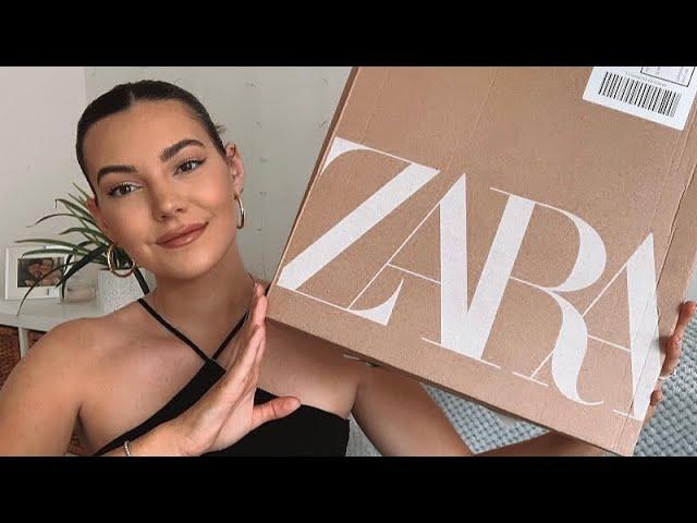 SPRING/SUMMER ZARA HAUL | TRY-ON | NEW IN ZARA MARCH 2021 | Katie Waller