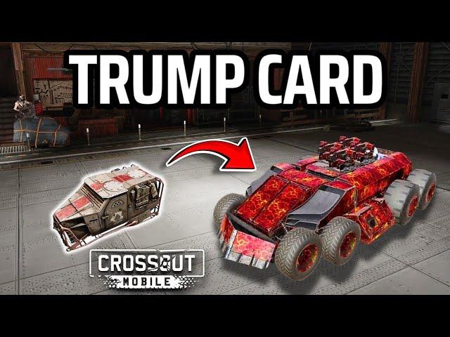 High Risk, High Reward! • Trump Card Cabin • Crossout Mobile