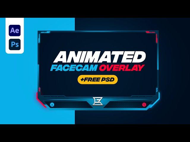 PS/AE: Animated Facecam Overlay Tutorial (+FREE TEMPLATE) - Tutorial by EdwardDZN ft. DemoCreator