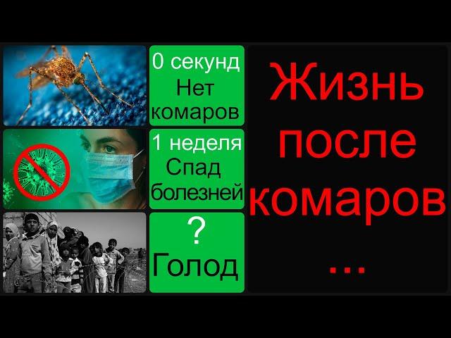 Что если КОМАРЫ исчезнут?