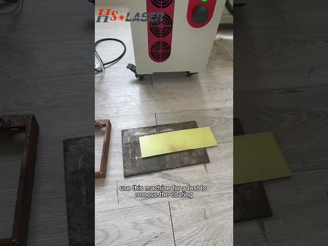 300W Pulse Laser Cleaning System for Metal Surface Coating Removal