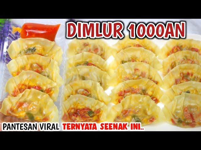 LAGI VIRAL!! TERLALU ENAK SAMPEK KEWALAHAN NYIAPIN ORDERAN | DIMLUR "DIMSUM TELUR" IDE JUALAN 1000AN