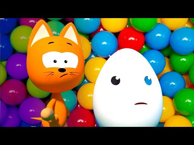 Meow Meow Kitty play with balloons dc23