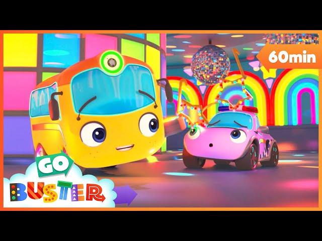 The Disco Tunnel Detectives | Go Buster - Bus Cartoons & Kids Stories