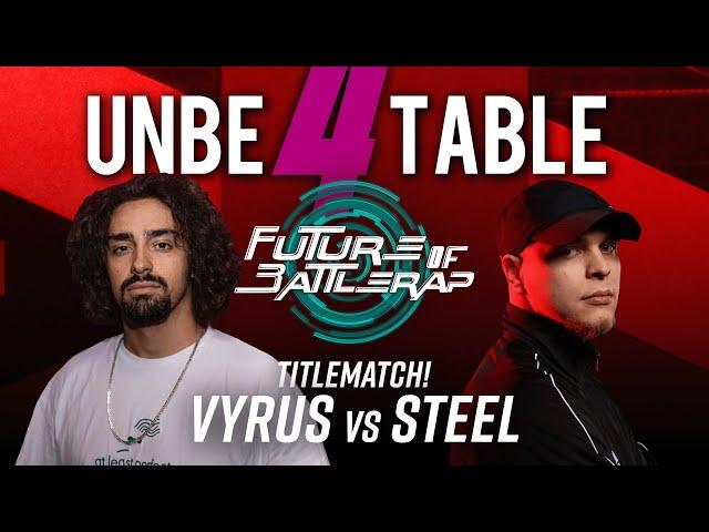 VYRUS vs. STEEL | ON BEAT TITLEMATCH | FOB | 2024