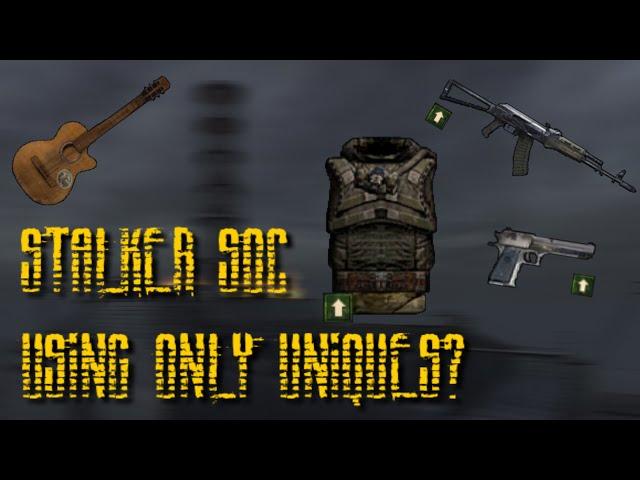 Can you beat S.T.A.L.K.E.R. Shadow of Chernobyl with only unique items?