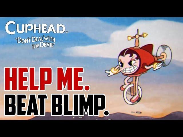 Cuphead : How to Beat Unicycling Blimp Boss (Hilda Berg)