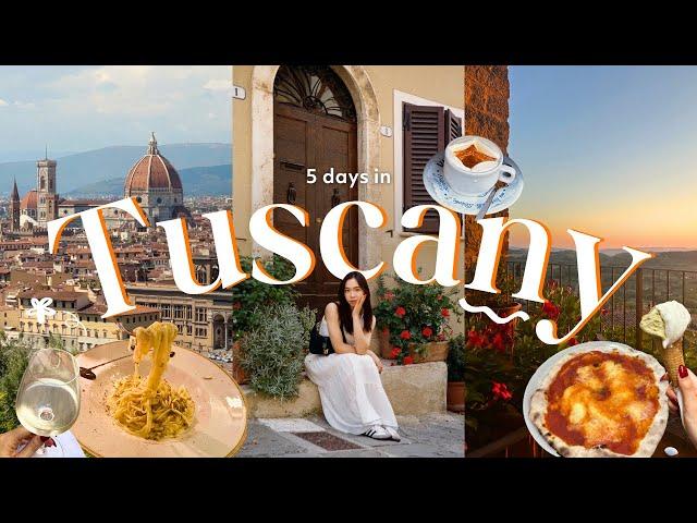 ITALY TRAVEL VLOG : traveling to tuscany: florence, siena, wine tasting and more!