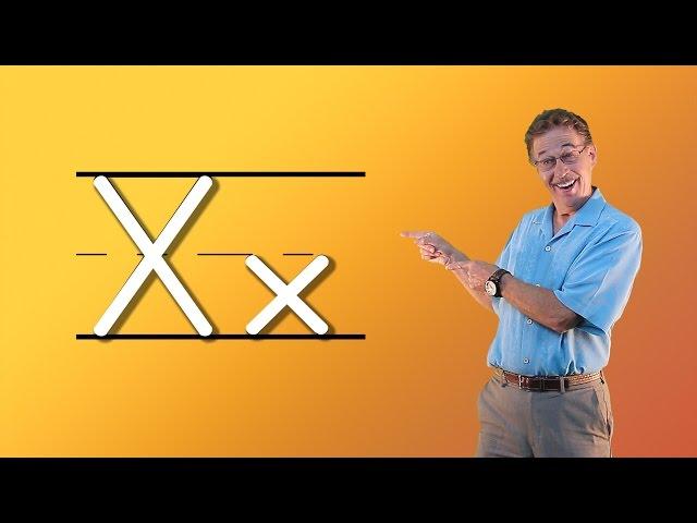 Learn The Letter X | Let's Learn About The Alphabet | Phonics Song for Kids | Jack Hartmann