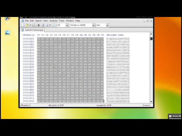 How to split and archive any file with only using a hex editor