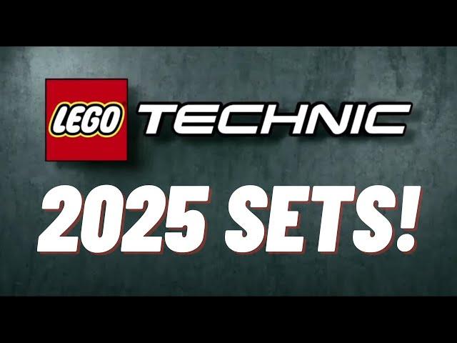 You Won't Believe What's Coming in Lego Technic 2025 Sets!