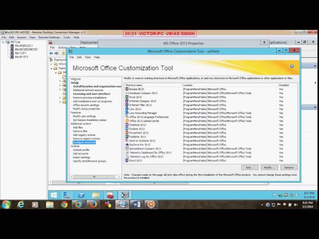 How to Deploying MS Office 2013 By Using MDT 2013