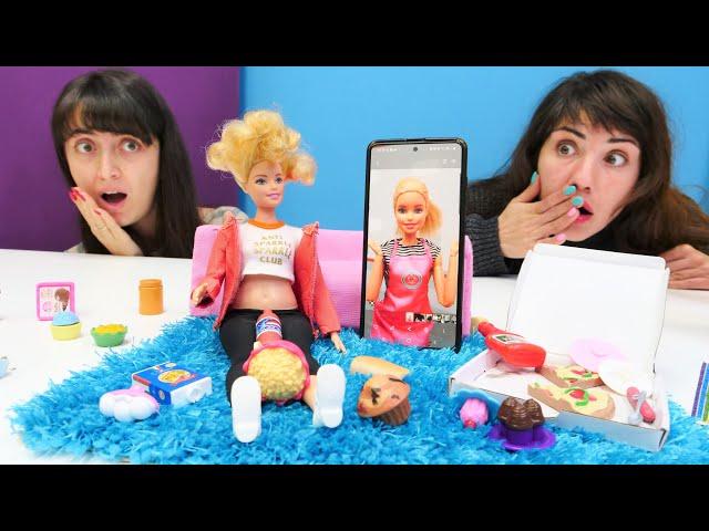 Sevcan ve Ümit ile Barbie videoları. Olamaaaz! Barbie Ken ile ayrılınca kilo alıyor!