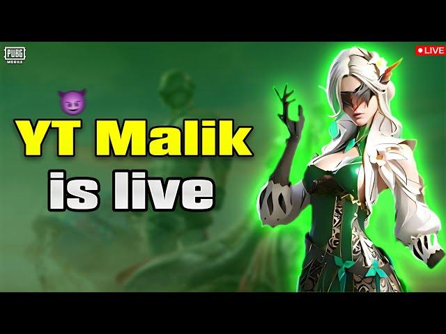 Pubg Mobile live sream with yt malik live