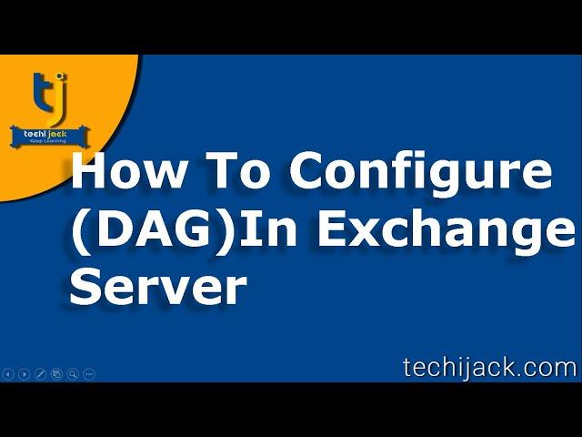 How To Create Database Availability Group Exchange 2016